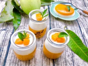 Pudding xoài
