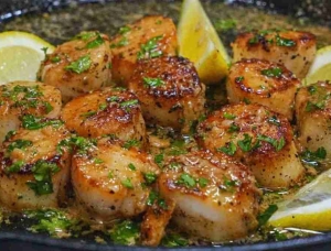 Cách làm cồi sò điệp xào bơ tỏi ngon như nhà hàng Âu tại nhà với chảo gang