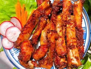 Sườn que nướng chao thơm lừng, ngon khó cưỡng