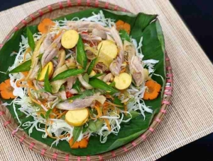 Gỏi Gà Bắp Bải Giải Ngấy Cùng Nam Tinh